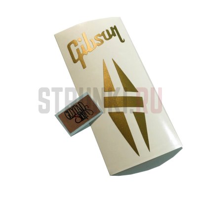 Наклейка Ромб Gibson, золотистый