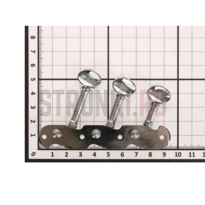 Колки для балалайки Alice LOS022-BPS, хром