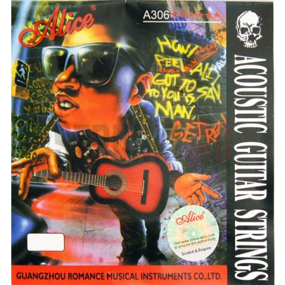 Одиночные струны для акустической гитары Alice A306-XL-5, посеребр.медь, 39