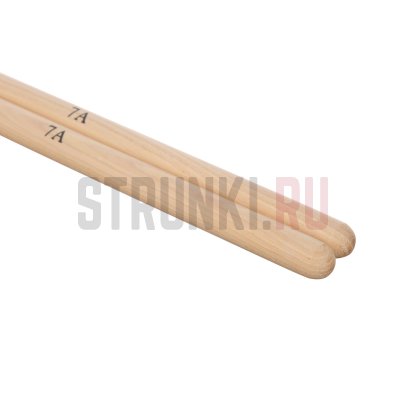 Палочки барабанные Bowo AMW-7A 7A, орех гикори, деревянный наконечник