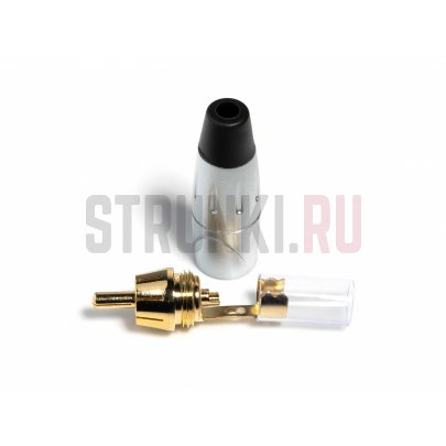 Разъем на кабель RCA, "колокольчик" Soundking CRM001-BK, чёрный, 1шт.