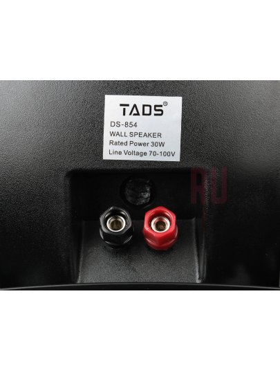 Громкоговоритель настенный TADS DS-854-BLACK, 30Вт