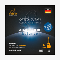 Струны для классической гитары, сильное натяжение, Ortega ATB44NH Atmosphere Balance - (28-44w)