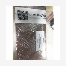 Мербау заготовка накладки для электрогитары Радиал ААА 10х105х510 мм, MusicWood N-1173 