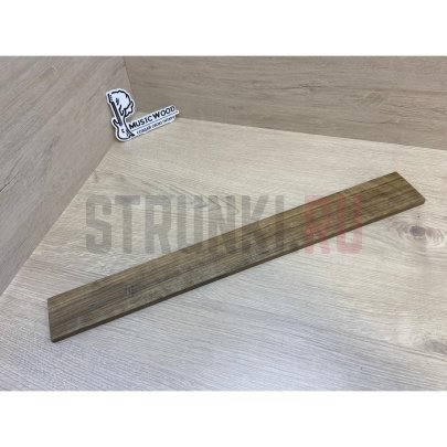 Овенгкол заготовка накладки для электрогитары Радиал А 9.5х68-57х560 мм