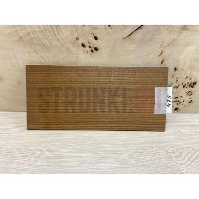 Ясень Белый (Печёный) заготовка накладки на головку грифа Радиал ААА 5х112х240 мм, MusicWood NG-475