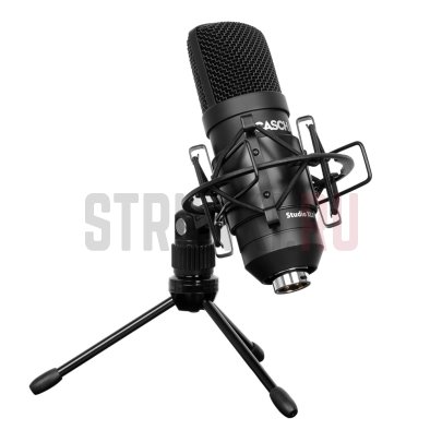 Микрофон студийный, конденсаторный, Studio XLR HH-5050, чёрный, Cascha