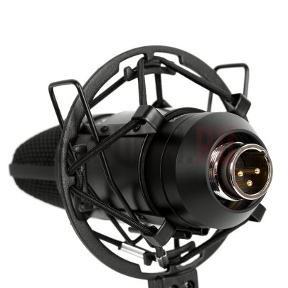 Микрофон студийный, конденсаторный, Studio XLR HH-5050, чёрный, Cascha