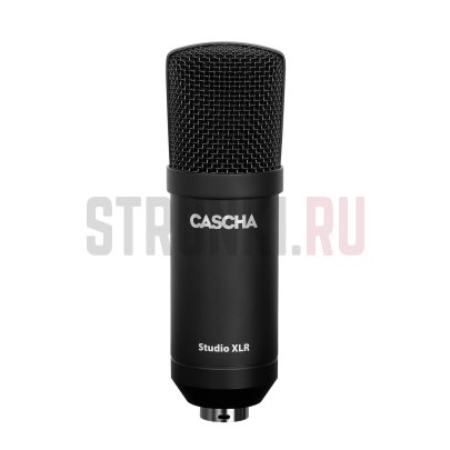 Микрофон студийный, конденсаторный, Studio XLR HH-5050, чёрный, Cascha