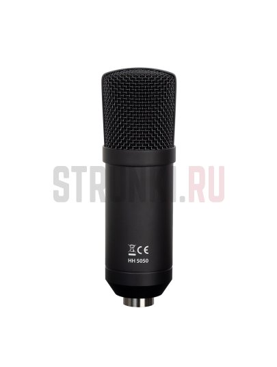 Микрофон студийный, конденсаторный, Studio XLR HH-5050, чёрный, Cascha