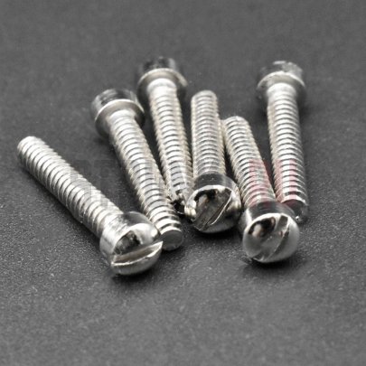 Винт для звукоснимателя, хамбакер 18x3 мм, хром, Parts