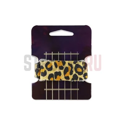 Заглушка демпфер для струн Parts, малая, леопардовая
