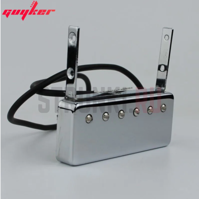 Звукосниматель для archtop (арктоп) гитар, Guyker, хром, нековый