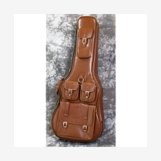 Чехол для акустической гитары, Kavaborg KTP990F Acoustic, кожаный, коричневый