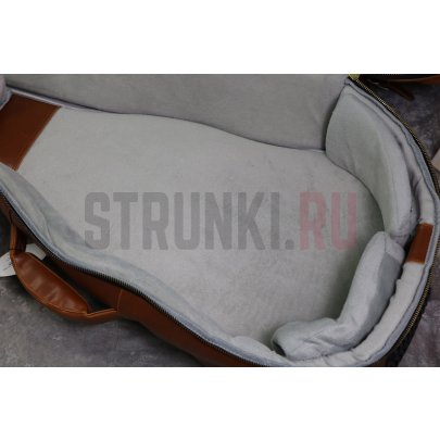 Чехол для акустической гитары, Kavaborg KTP990F Acoustic, кожаный, коричневый