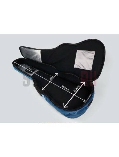 Чехол для акустической гитары HG600F Acoustic, синий