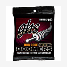 Струны для электрогитары GHS TC-GBL Thin Core Boomers, никель-сталь - (10-46)