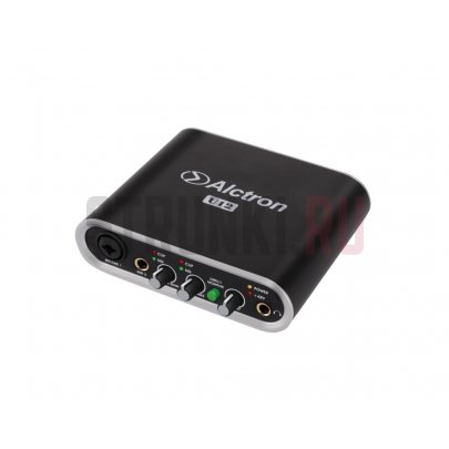 Аудиоинтерфейс USB, Alctron U12-BK, черный