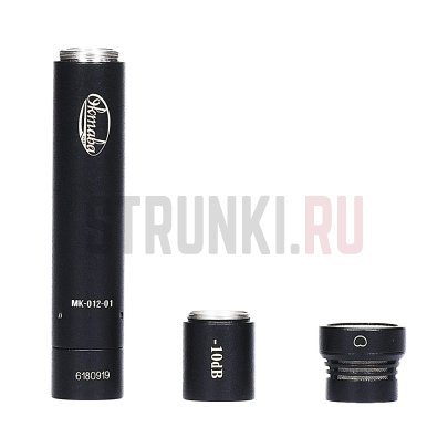 Микрофон конденсаторный студийный, стереопара Октава МК-012-01-Ч-ФДМ-С, в ФДМ2-04, черный