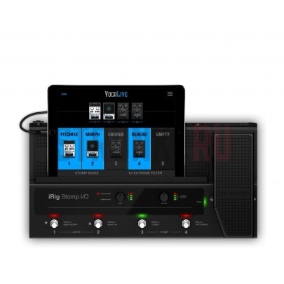 Аудиоинтерфейс педальный, IK Multimedia iRig-STOMP I/O