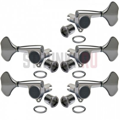 Колки 3+2 для 5-струнной бас-гитары GOTOH GB707, хром