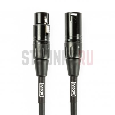 Микрофонный кабель, Dunlop DCM25 MXR XLR3, черный, 7.6 метра
