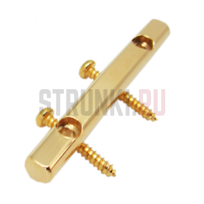 Ретейнер прижимная планка, позолота Musiclily MX0158