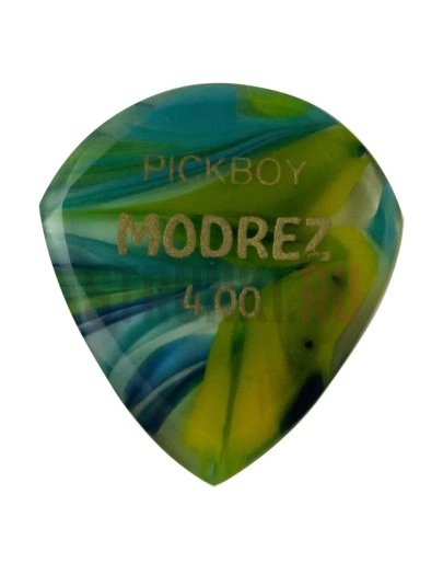 Медиатор для гитары Pickboy Modrez Pick Pickboy PBMDZCLP400, разноцветный, 4 мм, 1 шт