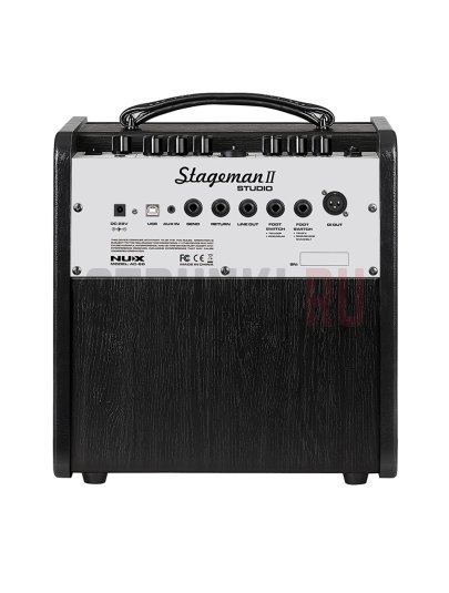 Комбоусилитель для акустической гитары, 60Вт, Nux AC-60 Stageman II