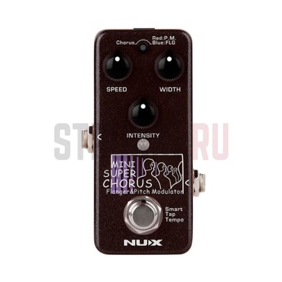 Педаль эффектов, хорус, фленджер, Nux Cherub NCH-5 Mini SCF