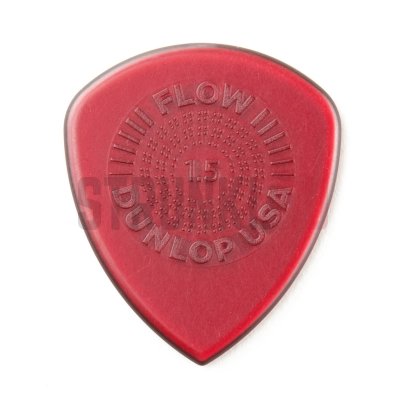 Медиаторы, Dunlop DUNLOP 549R1.5 Flow Standard, красный, 1.5 мм, 1 шт