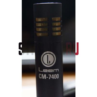 Микрофон конденсаторный с фантомным питанием Leem CM-7400