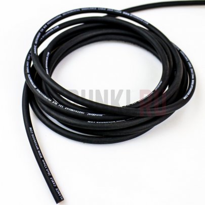 Кабель инструментальный SHNOOR 124BLK, готовый отрезок 1 м