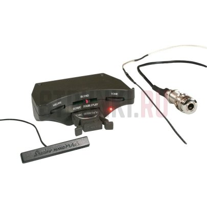 Пьезозвукосниматель с темброблоком для акустической гитары, Shadow SH-SONIC-DP