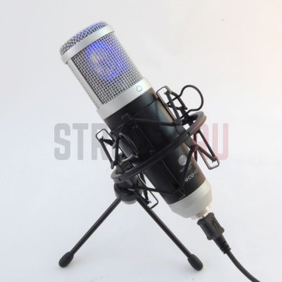 Микрофон USB конденсаторный Октава MCU-02-B, черный