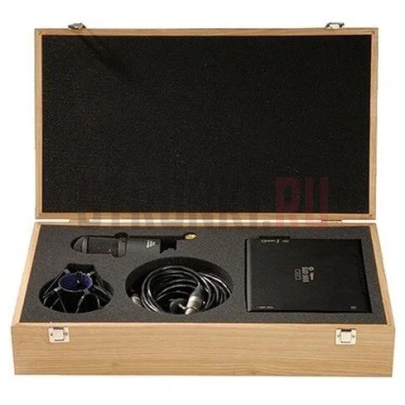 Микрофон студийный ламповый Октава МКЛ-4000-КТ, с блоком питания, амортизатором, кабелем, в ФДМ