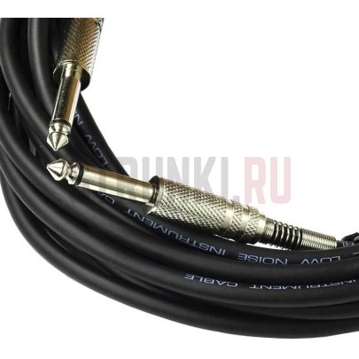Кабель инструментальный, 5 м, Soundking BC328-5M, моно, прямой-прямой, черный