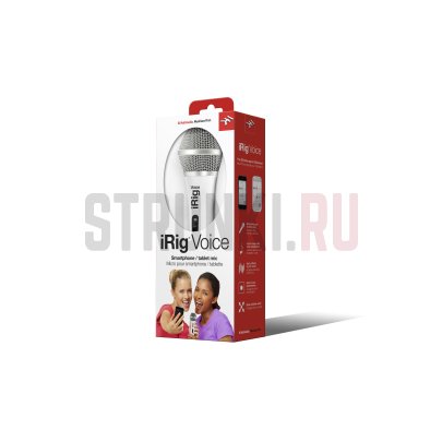 Микрофон для iOS/Android устройств, IK Multimedia iRig-Voice-White