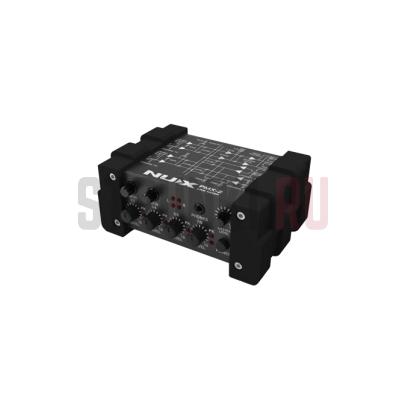 Многоканальный мини-микшер, Nux Cherub PMX-2 Multi-Channel Mini Mixer