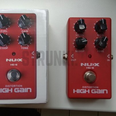 Педаль эффектов, современный хай-гейн, Nux Cherub NUX-HG6 Modern High Gain