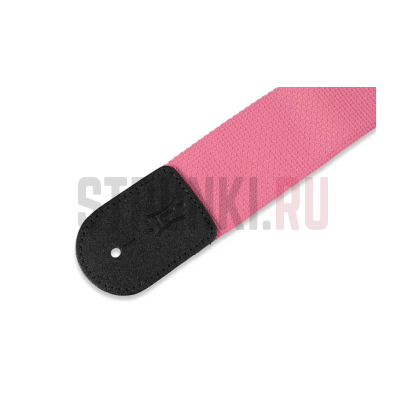 Ремень для гитары, полипропилен Levy's M8POLY-PNK Classics Series, розовый