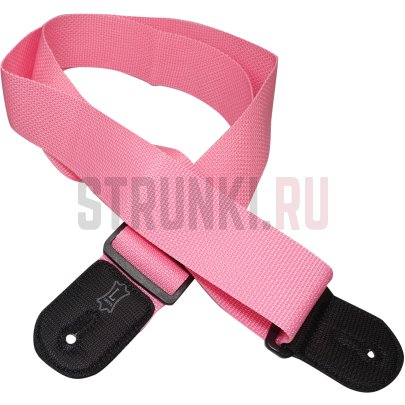Ремень для гитары, полипропилен Levy's M8POLY-PNK Classics Series, розовый