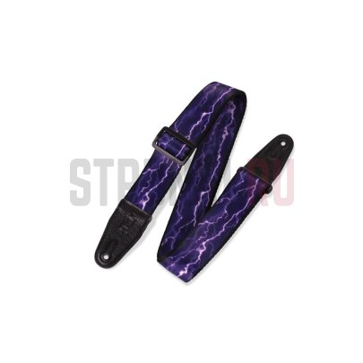 Ремень для гитары, полиэстер Levy's MP-18 Print Series, молния