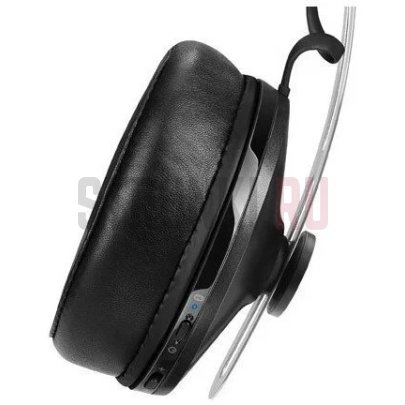 Наушники беспроводные Bluetooth, с микрофоном, Sennheiser 506250 Momentum M2 AEBT, черные