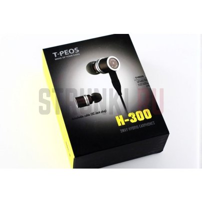 Наушники гибридные внутриканальные T-Peos H-300