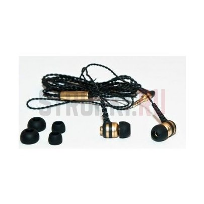 Наушники внутриканальные, с микрофоном, Fischer Audio Golden-Wasp-w/mic Fundamentals