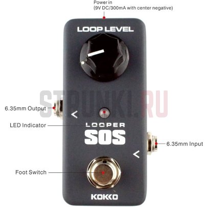 Педаль эффектов Kokko FLP2 Sos Loop Mini