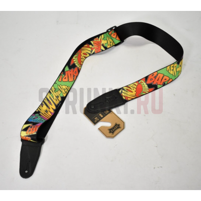 Ремень для гитары, полиэстер Levy's MPD2-036 Print Series