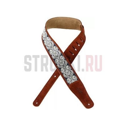 Ремень для гитары, замша Levy's MSJ26-RST Print Series