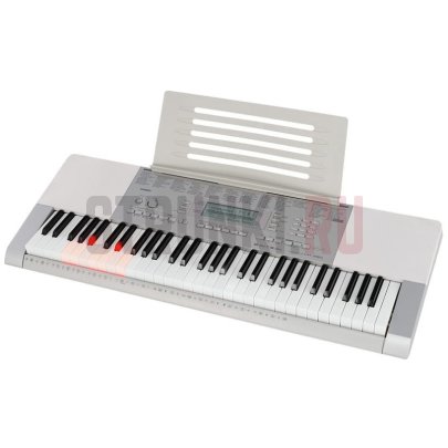 Синтезатор Casio LK-280, 61 клавиша, серый